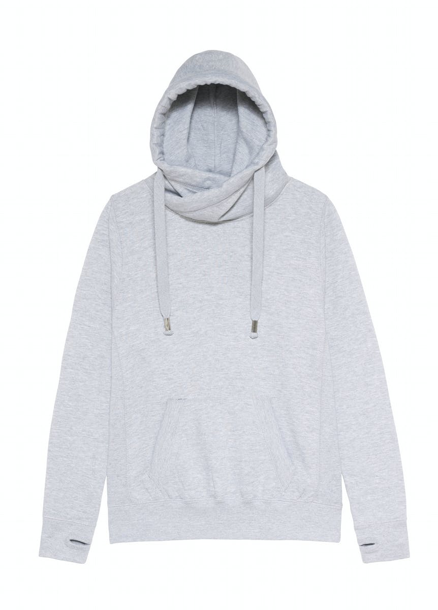 Photo №3 CROSS NECK HOODIE