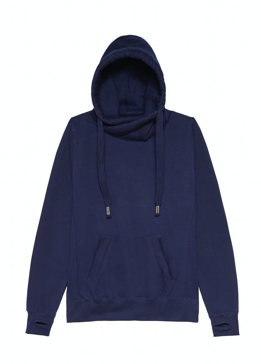 Photo №4 CROSS NECK HOODIE